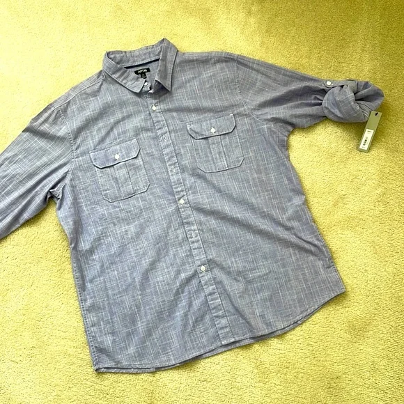 NWT Men’s APT. 9 Long Sleeve Shirt - Picture 1 of 7
